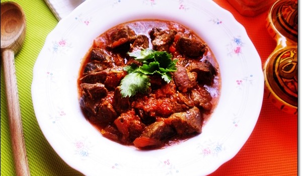 Kebda mchermla / foie en sauce à la marocaine Blogs de cuisine