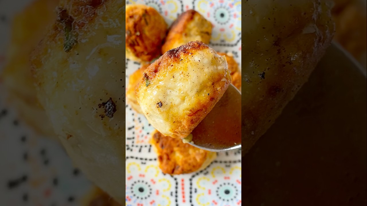 Boulettes de poulet sauce crémeuse facile, recette en commentaire. #foodie #chicken