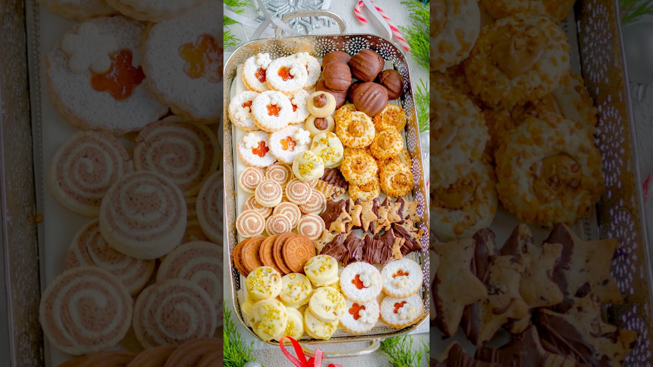 Recette assortiment de biscuits sablés avec une seule pâte.