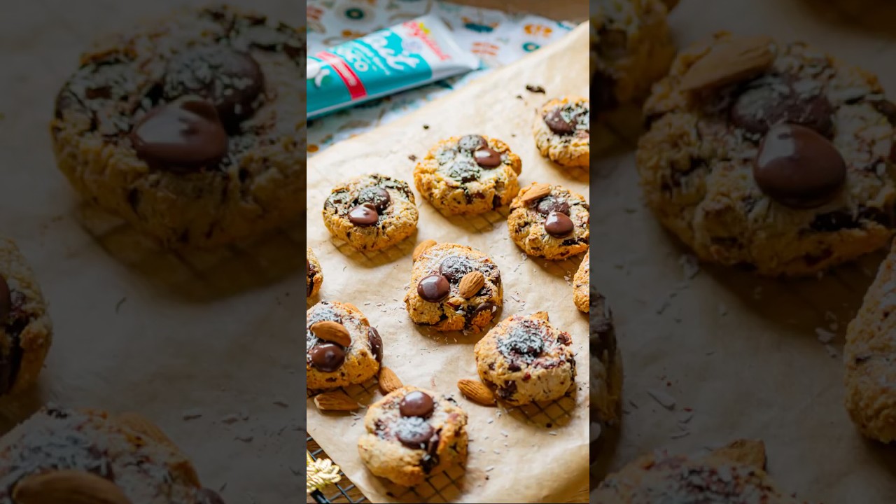 Cookies amandes et noix de coco (5 ingrédients)