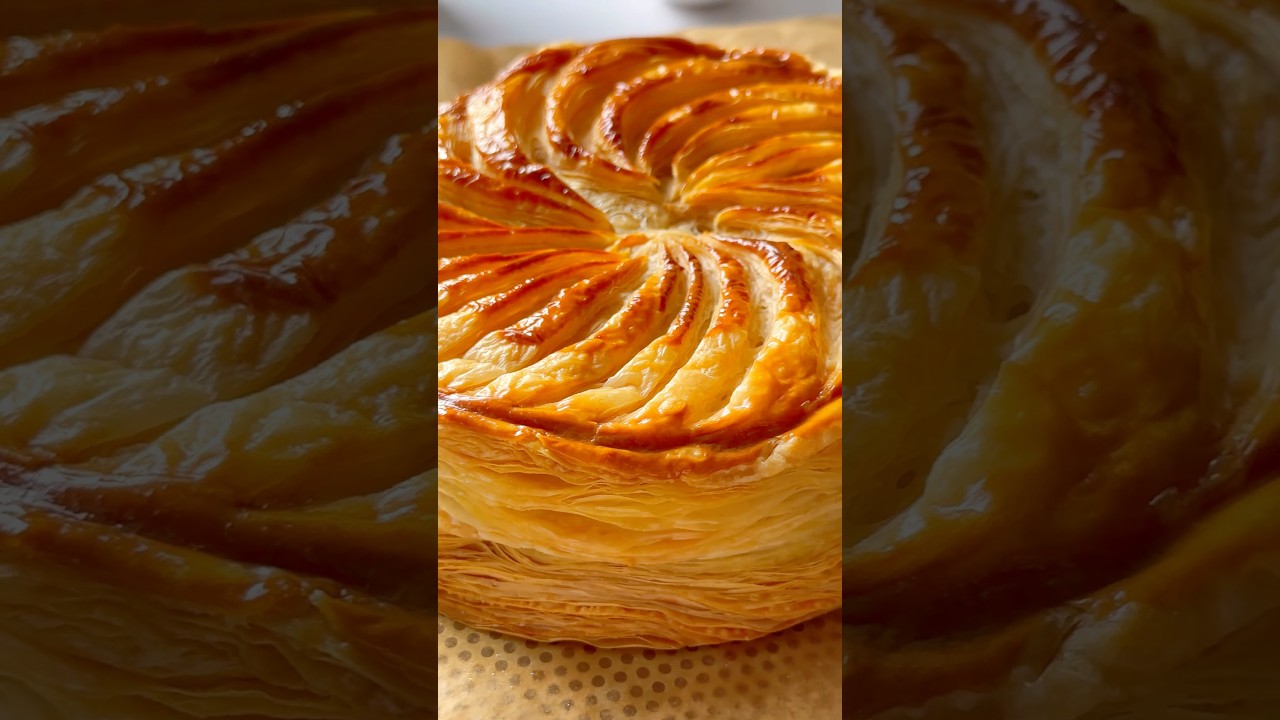 Recette galette des rois amande citron et citron confit