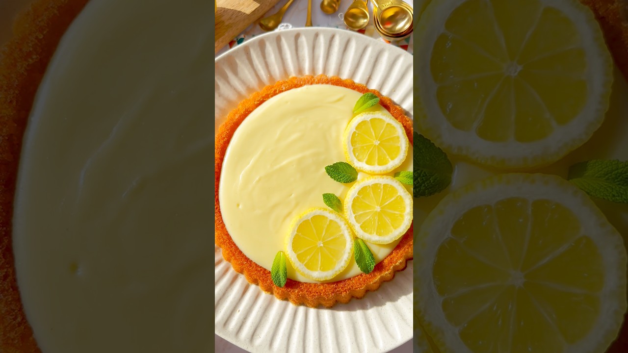 Recette Basboussa gâteau fondant à la semoule et crème de citron