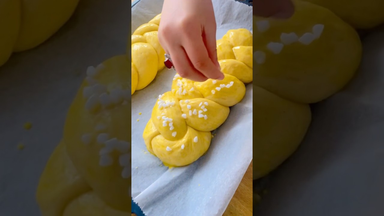 Brioche aux jaunes d’oeufs ultra moelleuse