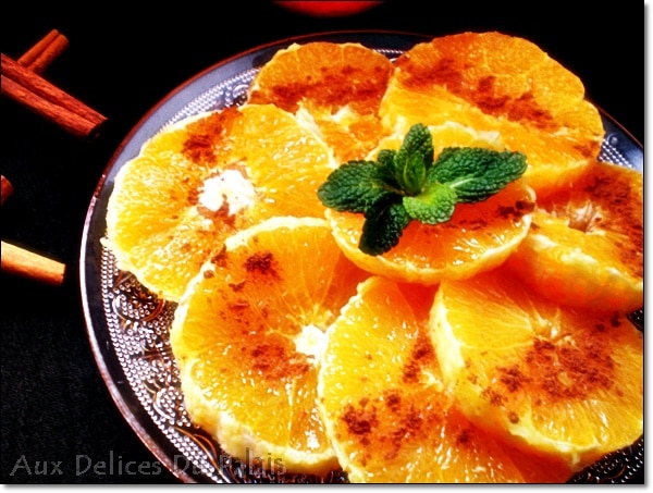 salade d'orange a la marocaine