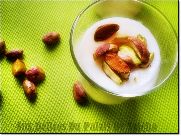 Palouza A La Fleur d'Oranger, Crème Dessert Sans Oeufs