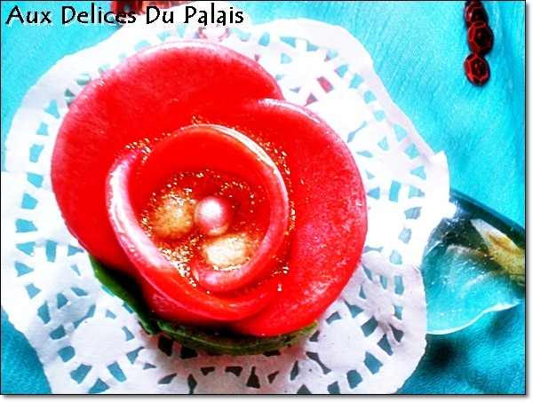 El warda la rose à la noix de coco Gâteau algérien