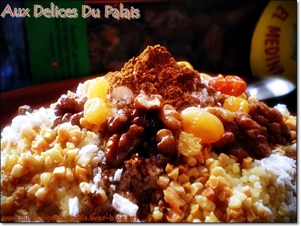 Mesfouf royal / Couscous aux raisins secs