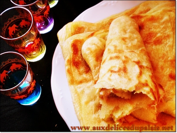 Msemen Crêpes Feuilletées Arabes مسمن