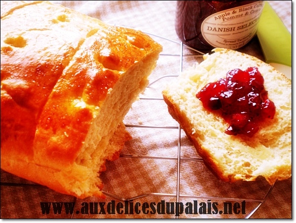 Recette brioche express sans pétrissage 