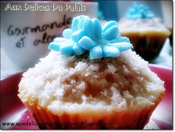 Cupcakes A La Noix De Coco / Chocolat Blanc