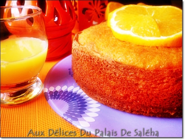 Gâteau Moelleux à L' Orange