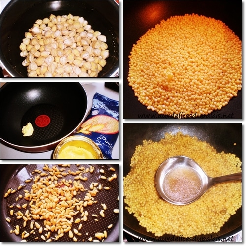 Moghrabiyeh Couscous Syrien