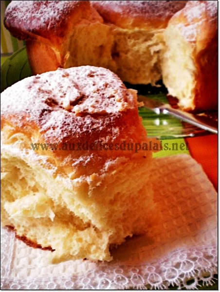 Brioche moelleuse à mie filante