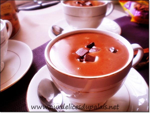 recette chocolat chaud maison facile