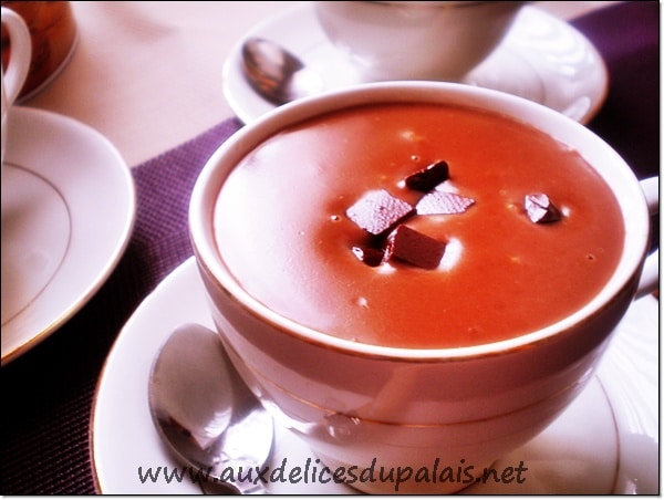 Chocolat chaud maison onctueux