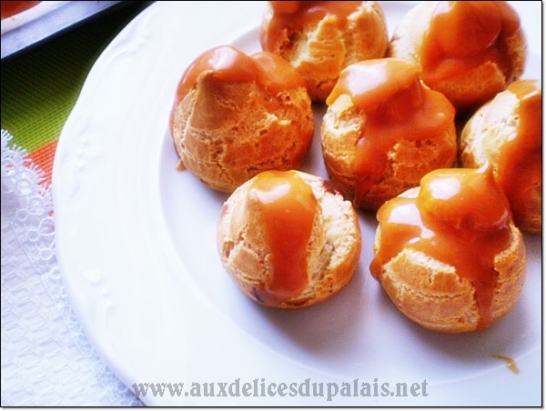 Choux Au Chocolat Caramel Beurre Salé