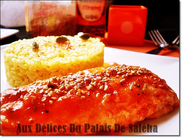 Recette Saumon Au Four Vinaigre Balsamique Miel