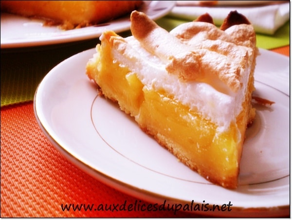 Tarte Au Citron Meringuee Recette Facile Aux Delices Du Palais