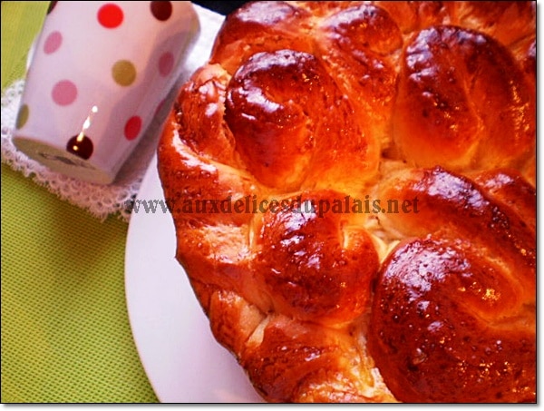 Brioche à La Fleur Doranger De Sabrina Meilleur Pâtissier