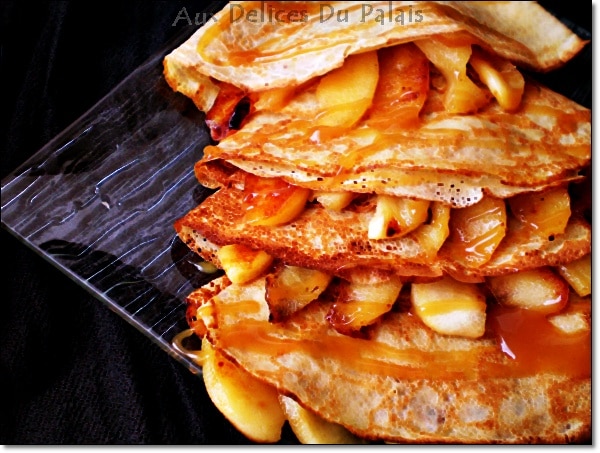 Crêpes Bretonnes / Pommes & Caramel Beurre Salé