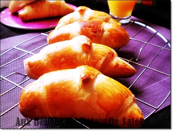 recette croissant brioché au chocolat facile