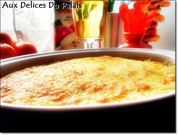 Gratin de colin & crevettes