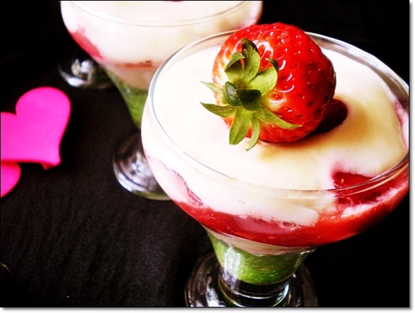 Tiramisu aux fraises / Dessert en verrine