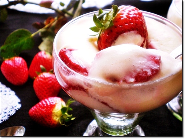 Tiramisu aux fraises / Dessert en verrine
