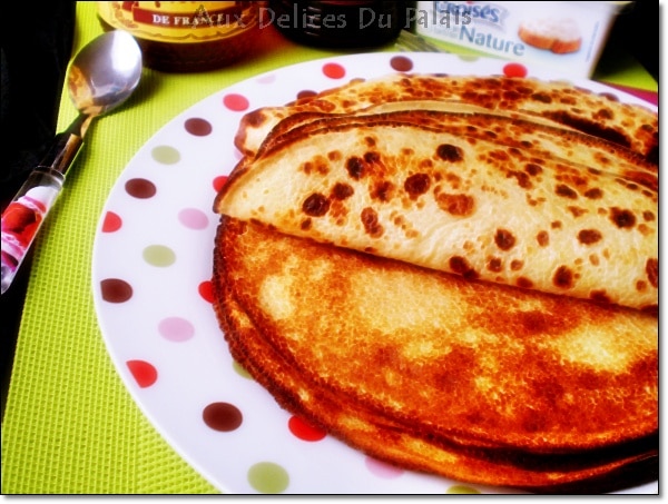 Pâte à Crêpes Légères au Yaourt