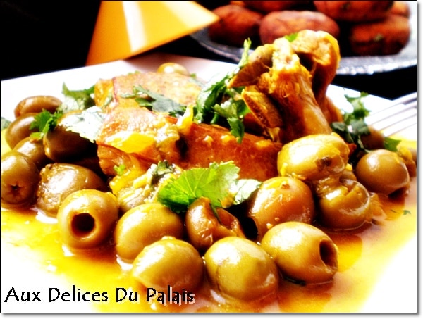 recette tajine zitoune plat algérien aux olives