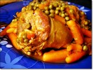 Tajine d'Agneau aux Petits Pois & aux Carottes