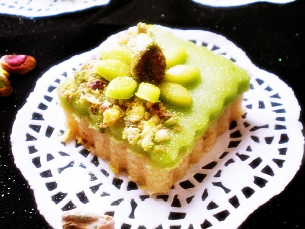 recette gâteau algérien aux amandes pistaches