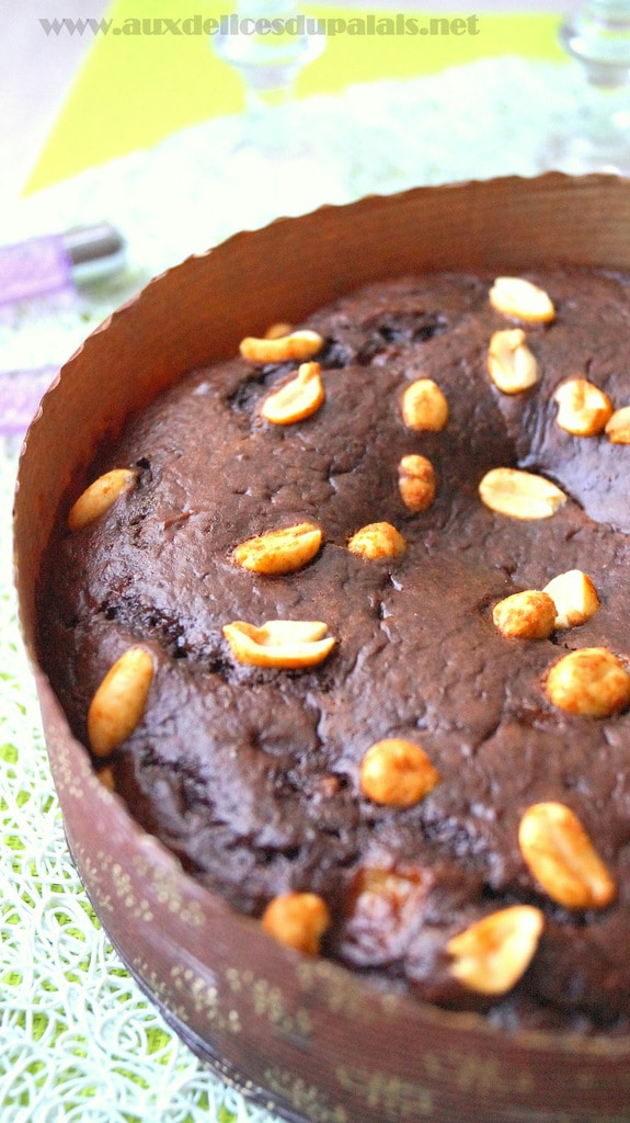 Moelleux au chocolat & bananes sans beurre