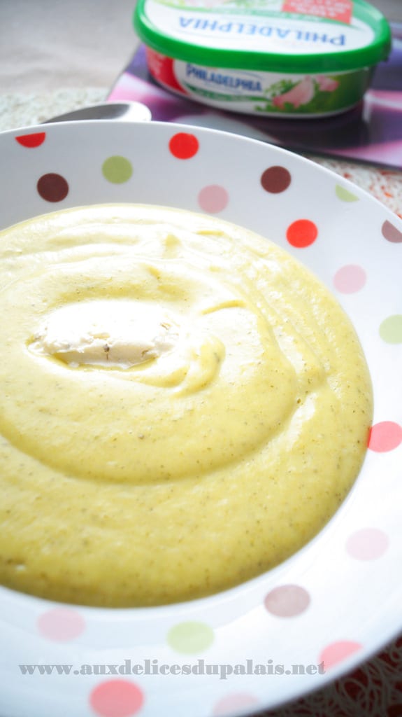 Velouté De Courgettes Fromage Onctueux