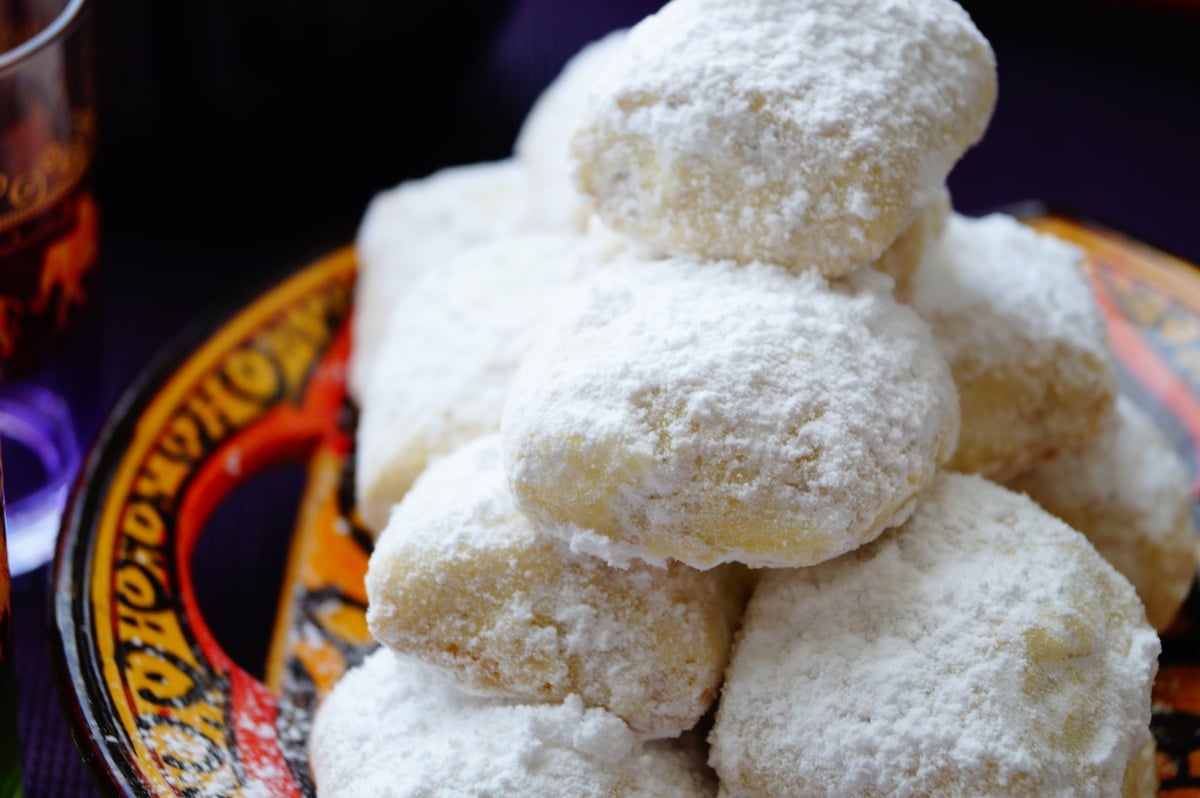 Sablés fondants au sésame & fleur d'oranger