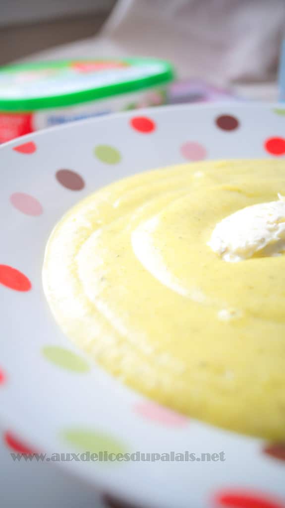 Velouté De Courgettes Fromage Onctueux