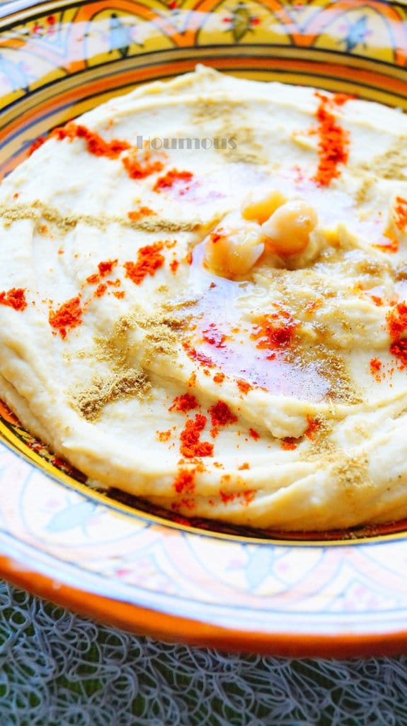 Houmous au tahiné recette facile et rapide