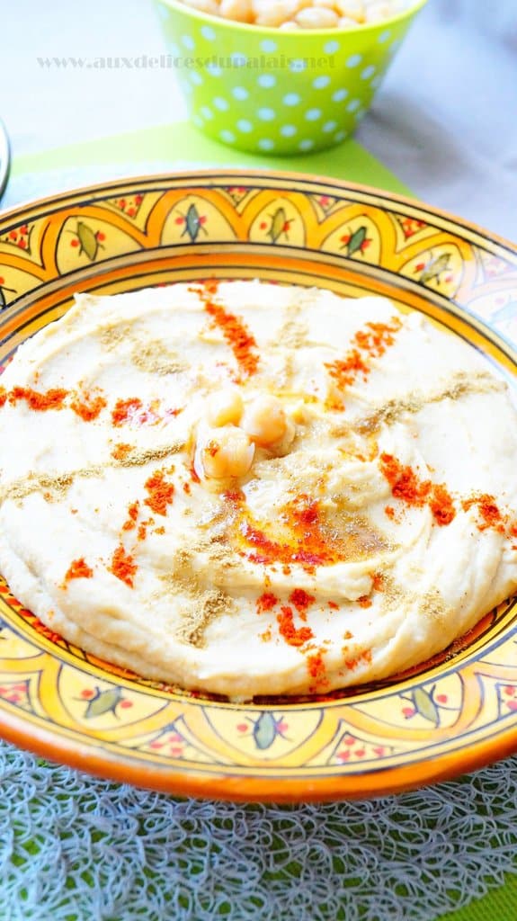 Houmous libanais (recette facile)