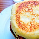 Harcha à la semoule façon pancakes