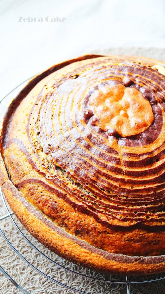 Zebra Cake Le Gâteau Zébré 