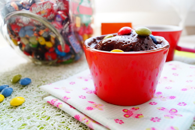 mug cake fondant au chocolat