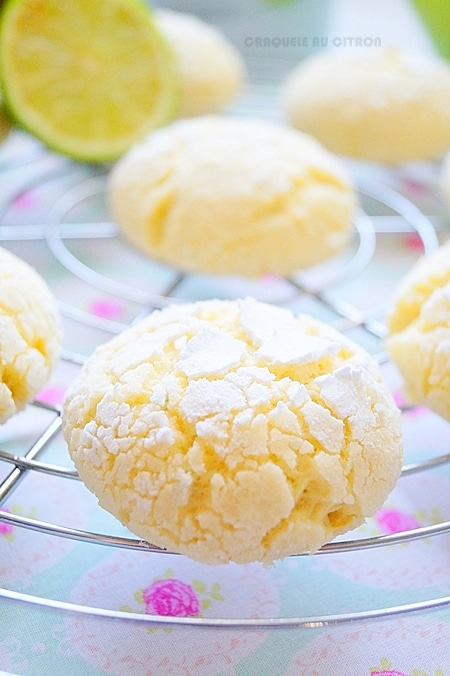 Biscuits au citron craquelés "Lemon Crinkles"