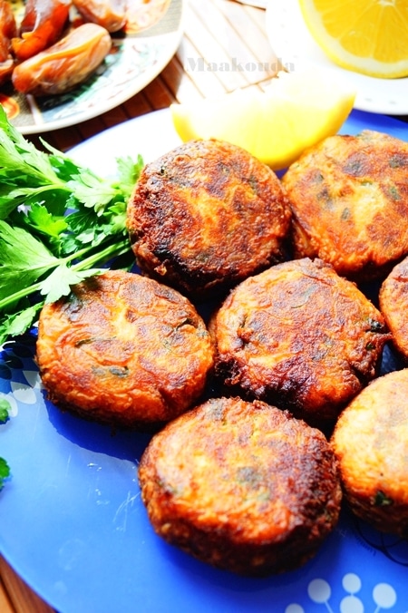 maakouda au thon (galette pomme de terre thon)