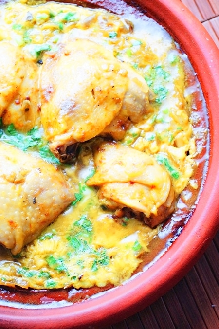 tajine souiri au poulet & aux oeufs