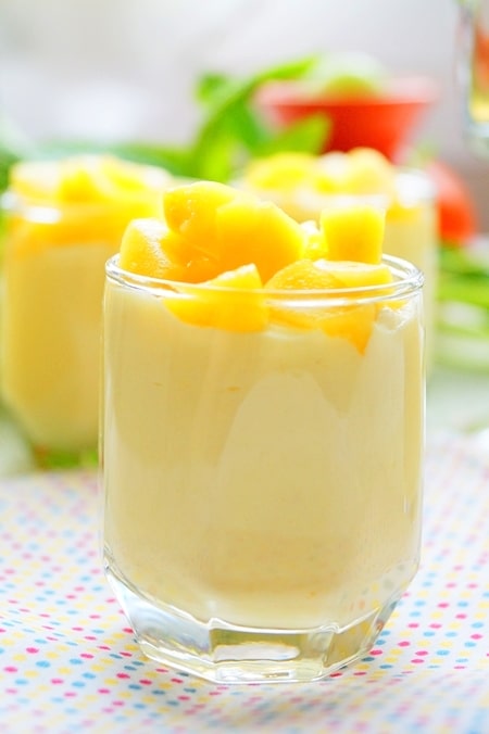 Mousse à la mangue facile