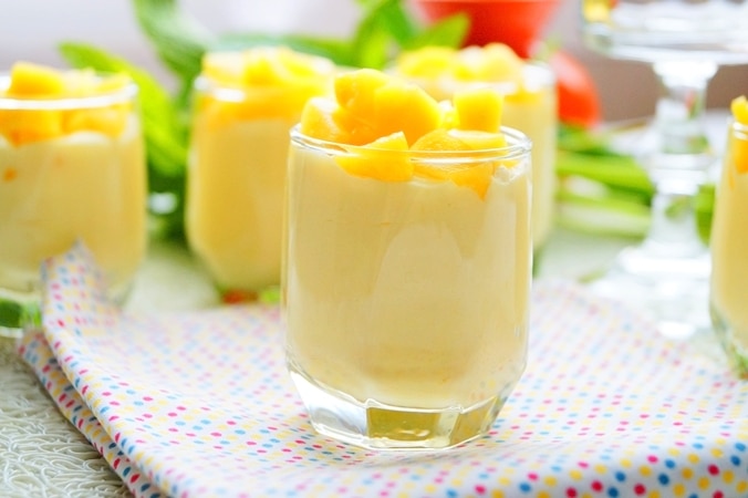 mousse à la mangue facile et inratable