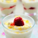 Mousse mascarpone framboise sans oeufs