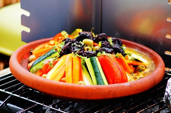 Tajine de légumes sans viande