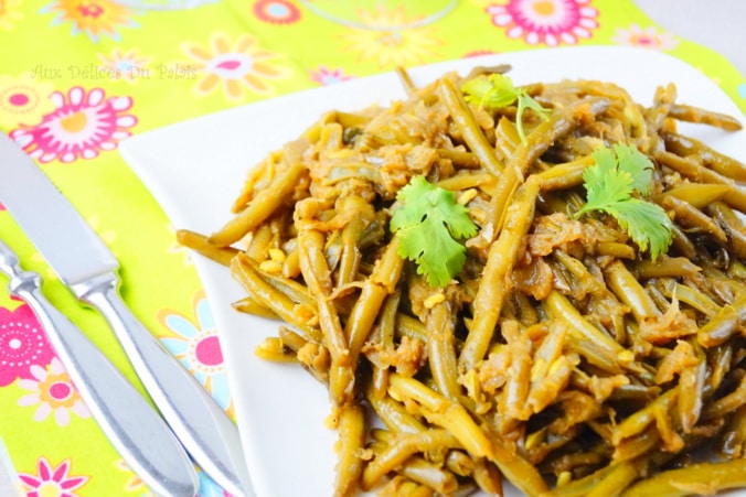 Haricots verts sautés à l’ail, recette facile