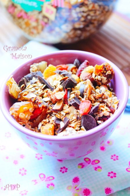 Recette granola fait maison